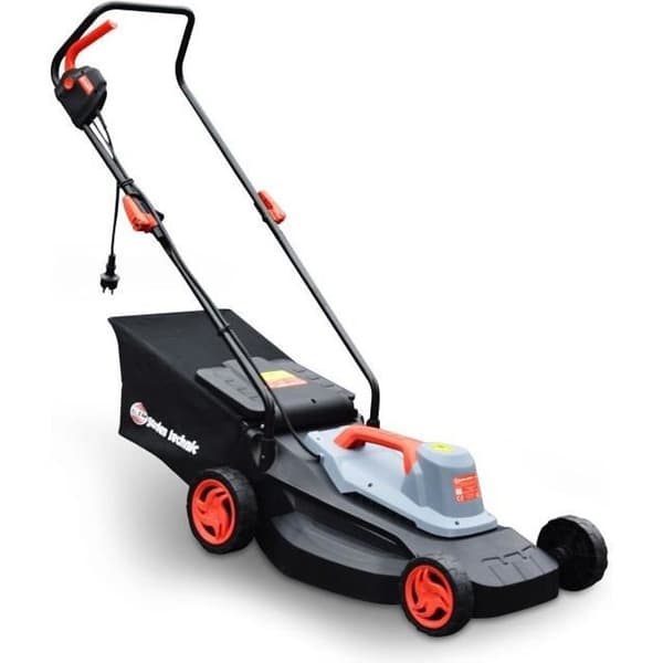 Elektrisk plæneklipper - ELEM TECHNIC - 40cm - 1800W - 40L opsamlingsbeholder