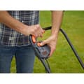 Miniatyrbillede 4 af 5: 1200W 32cm elektrisk plæneklipper med ledning - BLACK+DECKER - BEMW451-QS - 3 justerbare højder