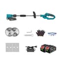 Miniatyrbillede 1 af 2: Børsteløs Elektrisk Plæneklipper, Høj Effekt 4000W, 36.000 RPM Hastighed,2 Batteri EU Stik