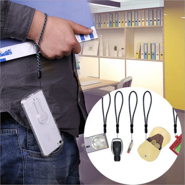INF 5-pack telefonlinsrem för mobiltelefon USB-enhet nyckelring DIY Flerfärgad 23 cm