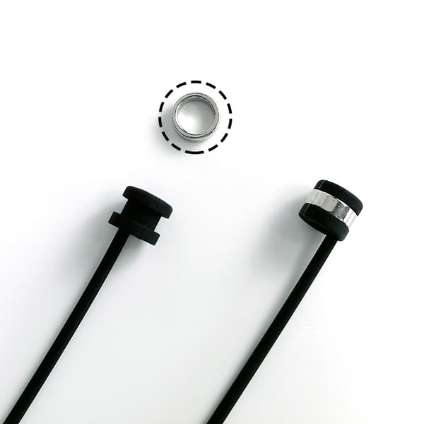 INF Magnetisk Anti-Tab Strop til AirPods Sort