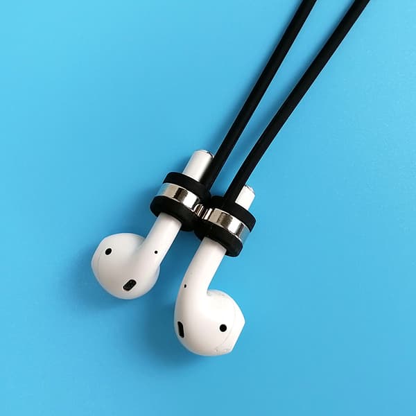 INF Magnetisk Anti-Tab Strop til AirPods Sort