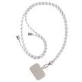 Miniatyrbillede 1 af 2: INF Stilfuld TPU-telefon lanyard med patch Hvid