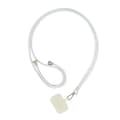 Miniatyrbilde 1 av 2: INF Patch Telefon Lanyard Justerbar og Allsidig Hvit