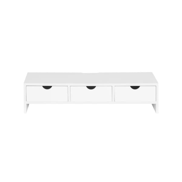 Monitorstativ, BBF03-W, Længde 51 cm Bredde 25 cm Højde 12 cm, Brun