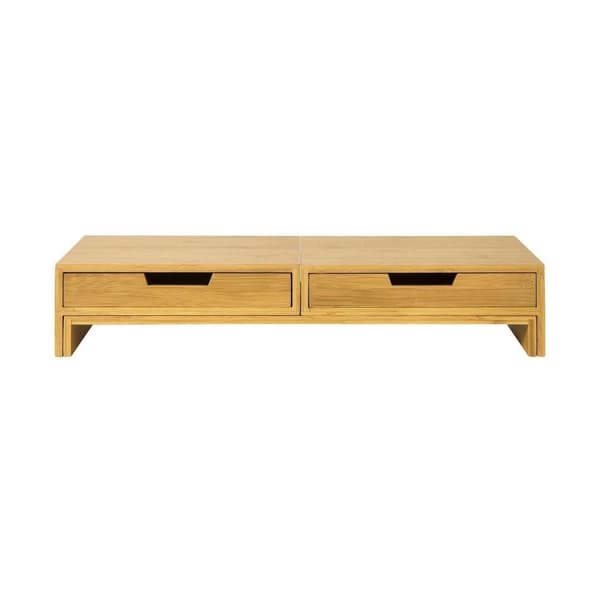 Monitorstativ, BBF04-N, 60x22x11 cm, Brun