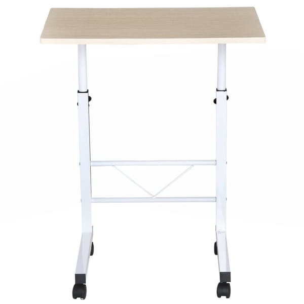 Sidobord, 60x40x68-78 cm, Vit
