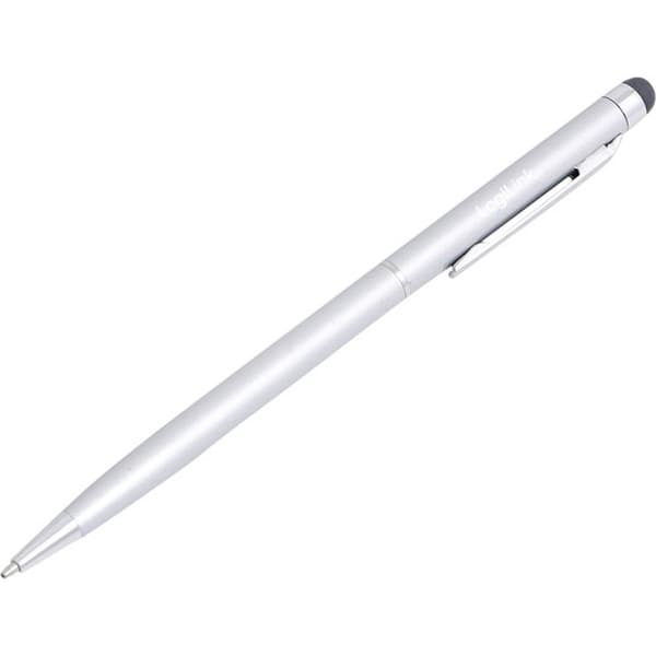 LogiLink AA0041 Touchpenna med kulspetspenna Silver