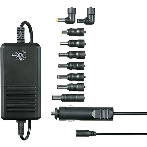 VOLTCRAFT SMP-125 USB Laptop nätadapter 125 W 15 V/DC, 16 V/DC, 17 V/DC, 18 V/DC, 18.5 V/DC, 19 V/DC, 19.5 V/DC, 20 V/D
