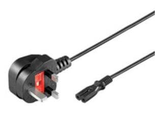 DELL DF770 - Hane/Hane - Omnigrid (2-stift) - Svart - Alienware M11x R2 Inspiron 1090 - 1110 - 1120 - 1150 (DF770)