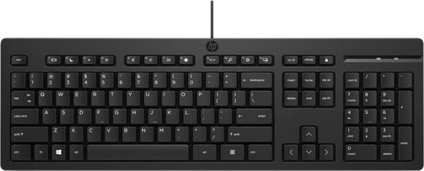 HP 125 tangentbord med kabel