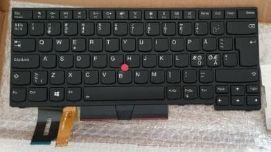 Lenovo Keyboard BL BK Nordic (FRU01YP559)