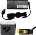 Miniatyrbillede 4 af 8: Lenovo AC adapter 65W Square + strømledning