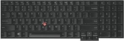 Lite-On - Erstatningstastatur notesbog - med trackpoint - AZERTY - Fransk - FRU, CRU - Tier 2 - til ThinkPad L570 20J8, 20J9, 20JQ, 20JR