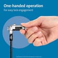 Pikkukuva 4 / 6: ACCO/KENSINGTON KENSINGTON SLIM RESETETBLE Yhdistelmä kannettavan tietokoneen LOCK ULTRA FO (K60629WW)
