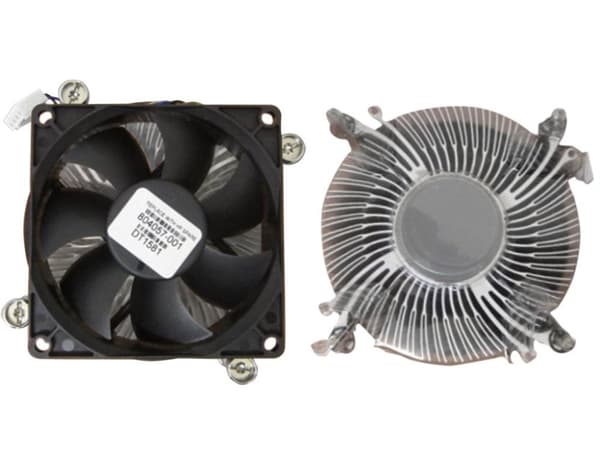 HP - Processor Heatsink Assembly - til EliteDesk 705 G2, 800 G2, ProDesk 600 G2 (804057-001) Sort, Sølv