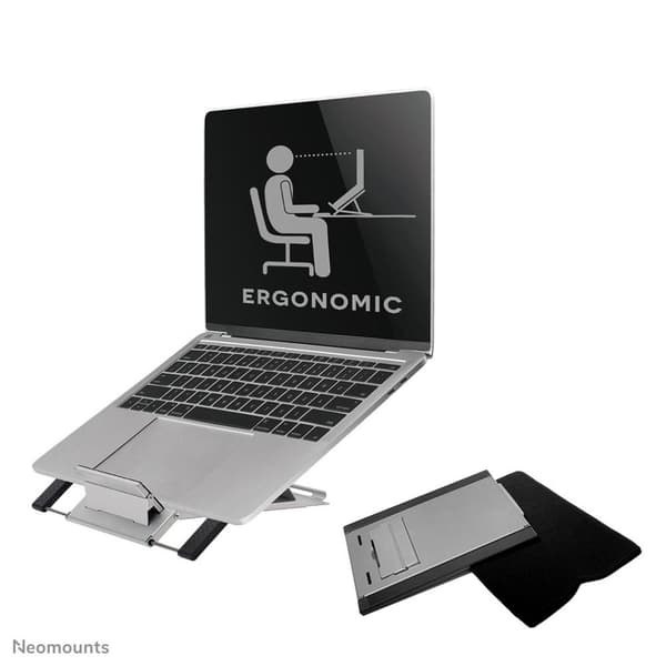 NewStar Laptop Cooler NS-LS100 - Notebook Stand - Sølv