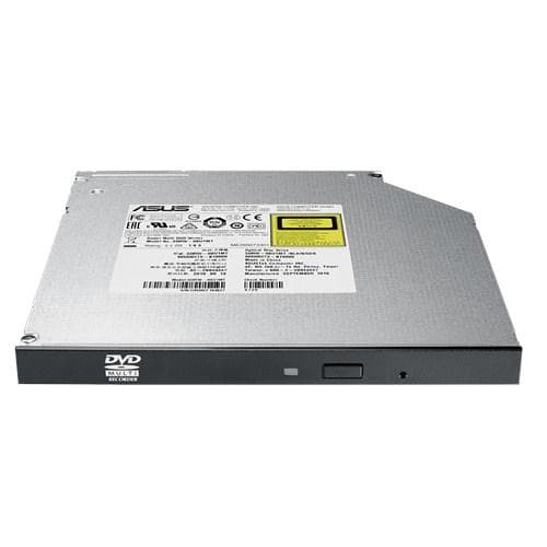 ASUS SDRW-08U1MT - Asema - DVD+/-RW (+/-R DL) / DVD-RAM - 8x/8x/5x - SATA - sisäinen - musta (90DD027X-B10000)
