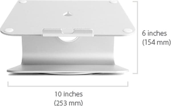 Apple Rain Design Roterbar mStand 360 til MacBook/MacBook Pro/Laptop Stand Silver