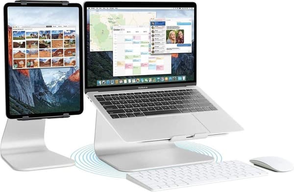 Apple Rain Design Roterbar mStand 360 til MacBook/MacBook Pro/Laptop Stand Silver