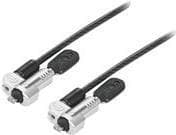 Lenovo Kensington NanoSaver MasterKey Twin Head Lock Kabellås - säkerhetskabellås - svart - 2,4 m - för 100e Chromebook (2nd Gen) MTK.2, ThinkPad T14s