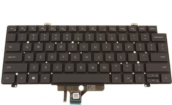 Dell Latitude 5420 7420 7520 Laptop Tangentbord - Bakgrundsbelysning - CW3R5