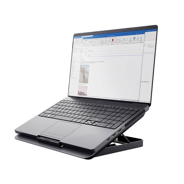 Trust Exto Eco Notebook-stativ med kylning höjdjusterbar