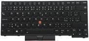 Lenovo Chicony - Erstatningstastatur notesbog - baggrundsbelyst - tjekkisk/slovakisk - sort - til ThinkPad P14s Gen 1 20S4, 20S5, T14 Gen 1 20UD, 20UE