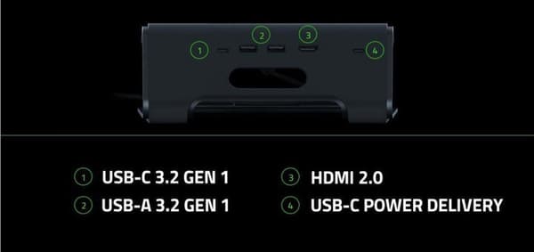 Razer RGB Stativ för bärbar dator - Chroma V2