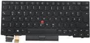 Lenovo Lite-On - erstatningstastatur notebook - med trackpoint - baggrundsbelyst - tysk - sort - til ThinkPad L13 Gen 2 20VH, 20VJ, L13 Yoga Gen 2 20V