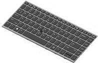 HP - Ersatztastatur Notebook - hinterleuchtet - Italiensk - for EliteBook 745 G5, 840 G5, Mobile Thin Client mt44, mt45