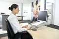 Pikkukuva 8 / 10: Bakker Elkhuizen Asiakirjateline FlexDesk640 Monitoiminen: pöytäalusta ja asiakirjateline (BNEFDESK640A)