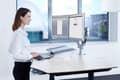 Pikkukuva 10 / 10: Bakker Elkhuizen Asiakirjateline FlexDesk640 Monitoiminen: pöytäalusta ja asiakirjateline (BNEFDESK640A)