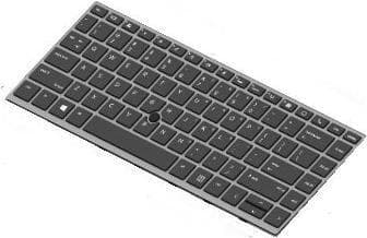 HP Privacy - erstatningstastatur notebook - baggrundsbelyst - hollandsk