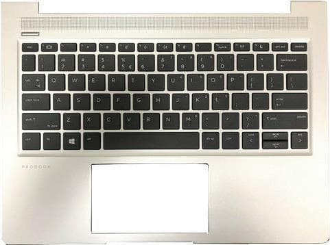 HP L44548-B31 notebook reservdel nedre del + tangentbord (L44548-B31)