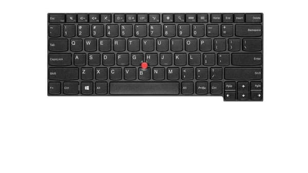 Lenovo FRU04Y0833 - Tastatur - Lenovo - Sort (FRU04Y0833)