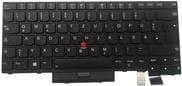 Lenovo Darfon - Ersättande tangentbord Notebook - med Trackpoint, UltraNav - bakgrundsbelyst - Tyska - FRU, CRU - Tier 2 (01AX540)