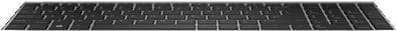 HP - Notebook erstatningstastatur - med ClickPad (L09594-A41)