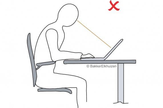 Bakker Elkhuizen Flex Top 270 Notebook Stand - Notebook stativ