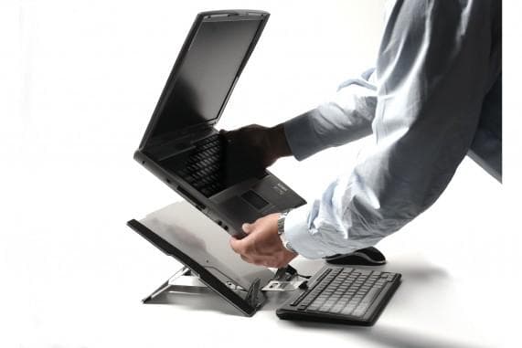 Bakker Elkhuizen Flex Top 270 Notebook Stand - Notebook stativ