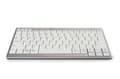Pikkukuva 2 / 3: BakkerElkhuizen BNEU950WDE Compact Keyboard DE Ultraboard 950 valkoinen-hopea, harmaa/valkoinen