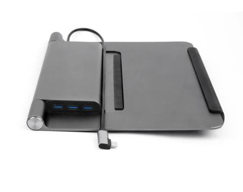 Acer 5-i-1 - dockningsstation + hållare för bärbar dator - USB-C - HDMI - för Chromebook 51X, Extensa 15, Nitro 5, Predator Triton 300, TravelMate Spi