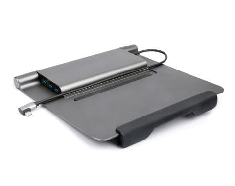 Acer 5-i-1 - dockningsstation + hållare för bärbar dator - USB-C - HDMI - för Chromebook 51X, Extensa 15, Nitro 5, Predator Triton 300, TravelMate Spi