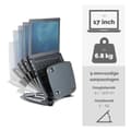 Miniatyrbillede 5 af 6: Fellowes Laptop Stand Professional Series Metal, 3 højder