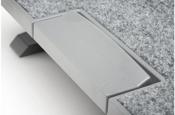 Kensington SmartFit SoleMate Pro Elite Ergonomisk fodstøtte - Arbejde hjemmefra - Kontorbrug - Grå - 1 stk.