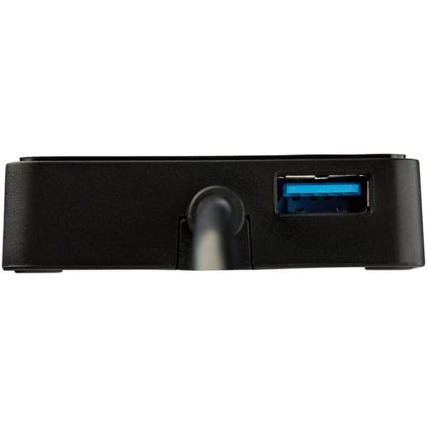 StarTech.com USB 3.0 till Dual Port Gigabit Ethernet LAN-adapter med USB-port - Svart - Nätverksadapter - USB 3.0 - GigE - 1000Base-T - 2 portar - Sva