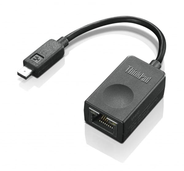 Lenovo ThinkPad Ethernet-udvidelseskabel - netværkskabel - RJ-45 (F) - 18 cm (4X90F84315)