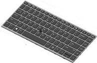 HP - erstatningstastatur notebook - baggrundsbelyst - Norge - til EliteBook 745 G5, 840 G5, Mobile Thin Client mt44, mt45 (L14377-091)