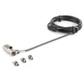 Miniatyrbillede 1 af 3: StarTech.com bærbar lås med 2 m kabel (til K-slot, Nano, kileåbning, stålkabel, 4-cifret kombinationslås, kabellås) - Sikkerhedskabellås - 2 m