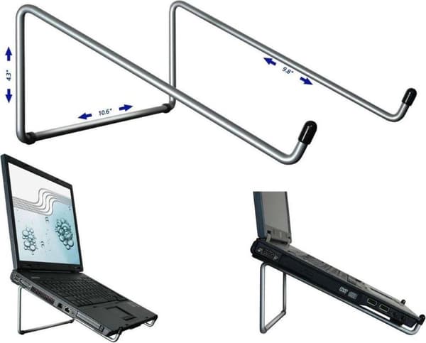 R-Go Tools Steel Basic - Laptop Stand / Sølv
